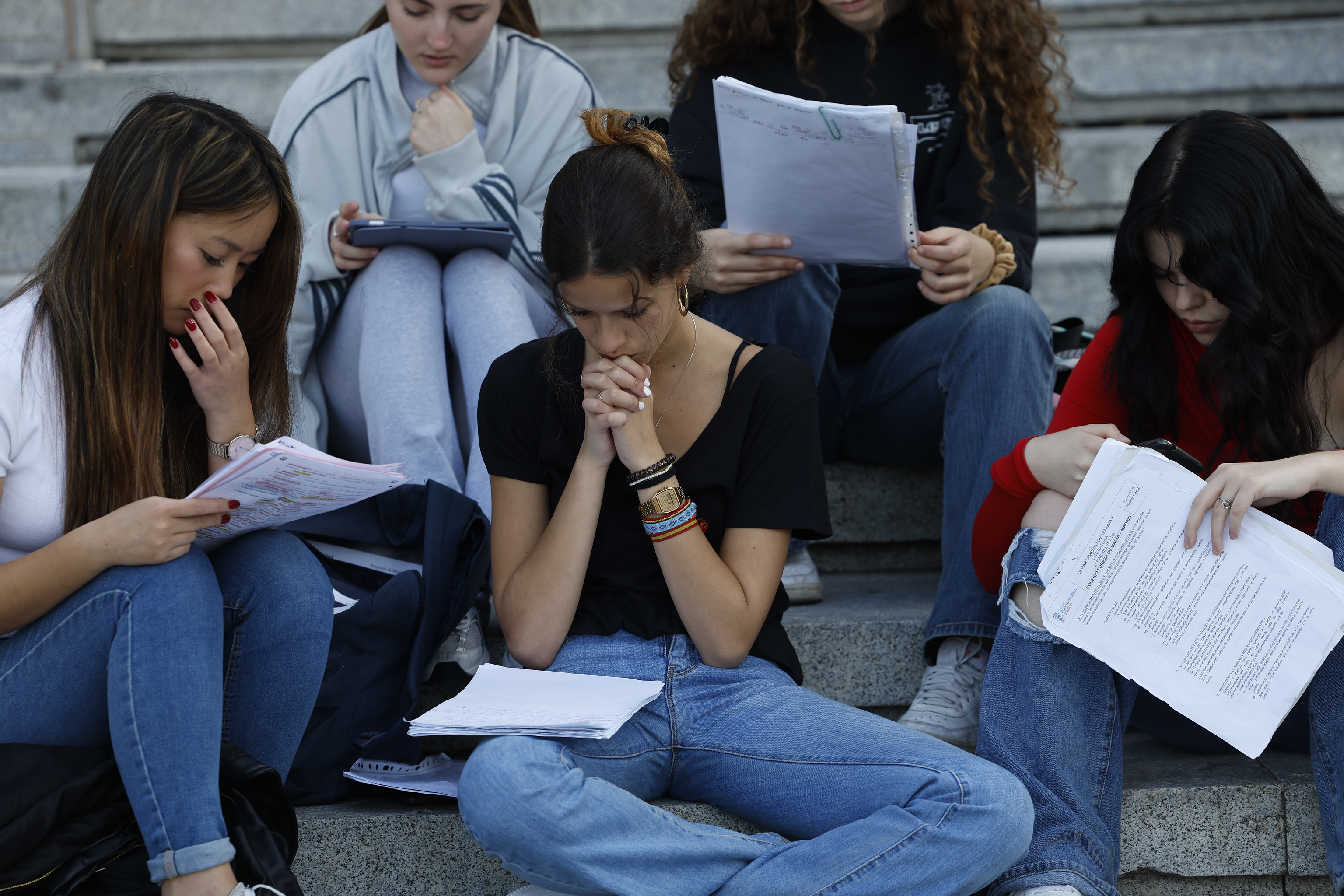 Lorena Bea, la joven con la mejor nota de la EVAU 2023 de Navarra.